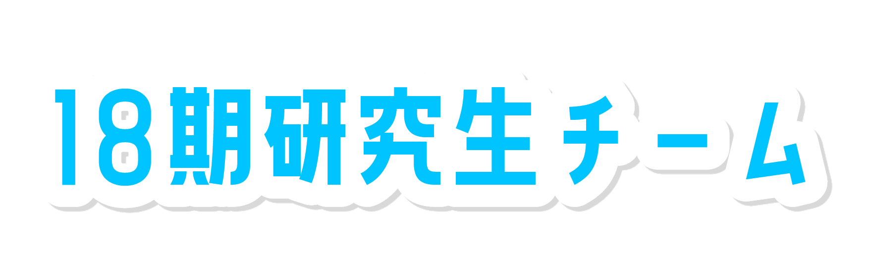 18期研究生チーム